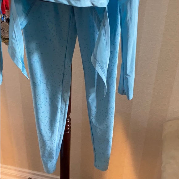 2pc Baby Blue Pants Suit - Picture 3 of 7